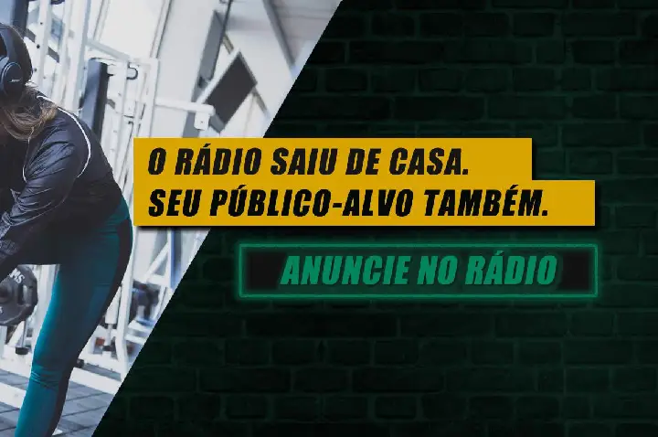 O rádio saiu de casa. Seu público-alvo também.