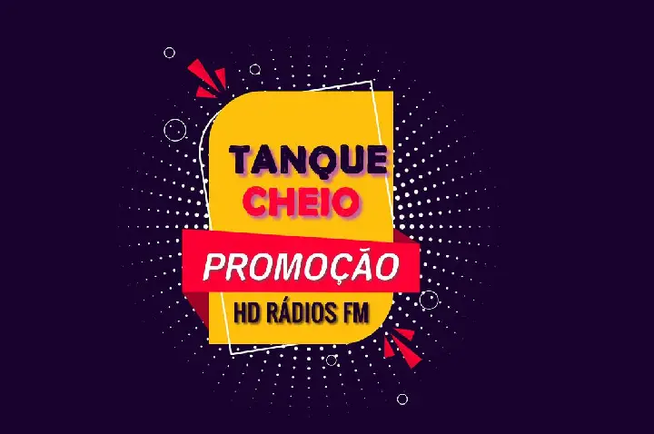 Utilize a hashtag #TanqueCheioHDRadios nas redes sociais para concorrer ao sorteio aonde enchemos o tanque do seu carro!